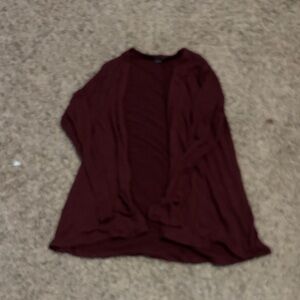 Old Navy Maroon Long Sleeve Shirt